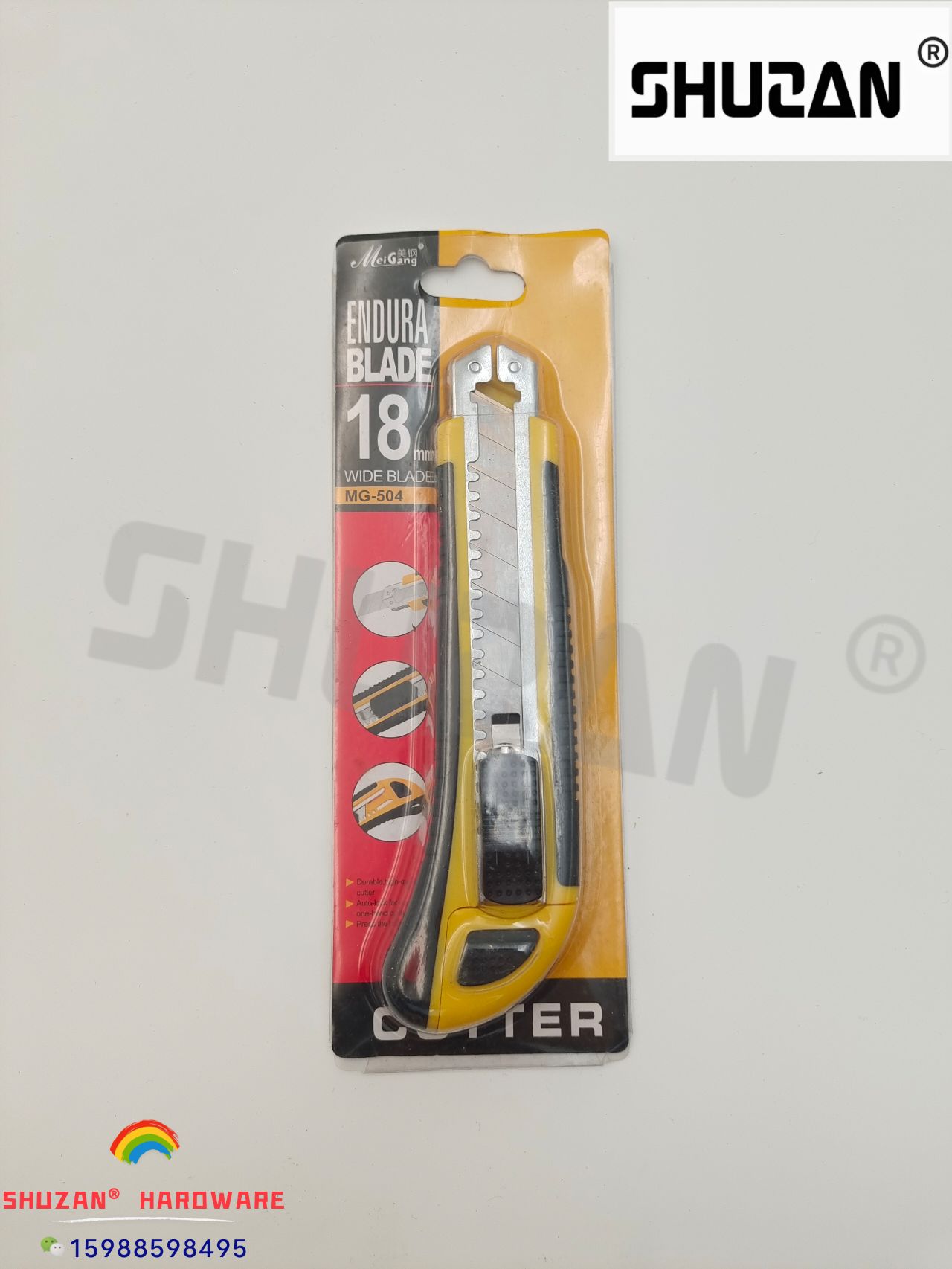 Utility knife, wallpaper knife, durable and high-quality products for engineering, highly praised Specification image