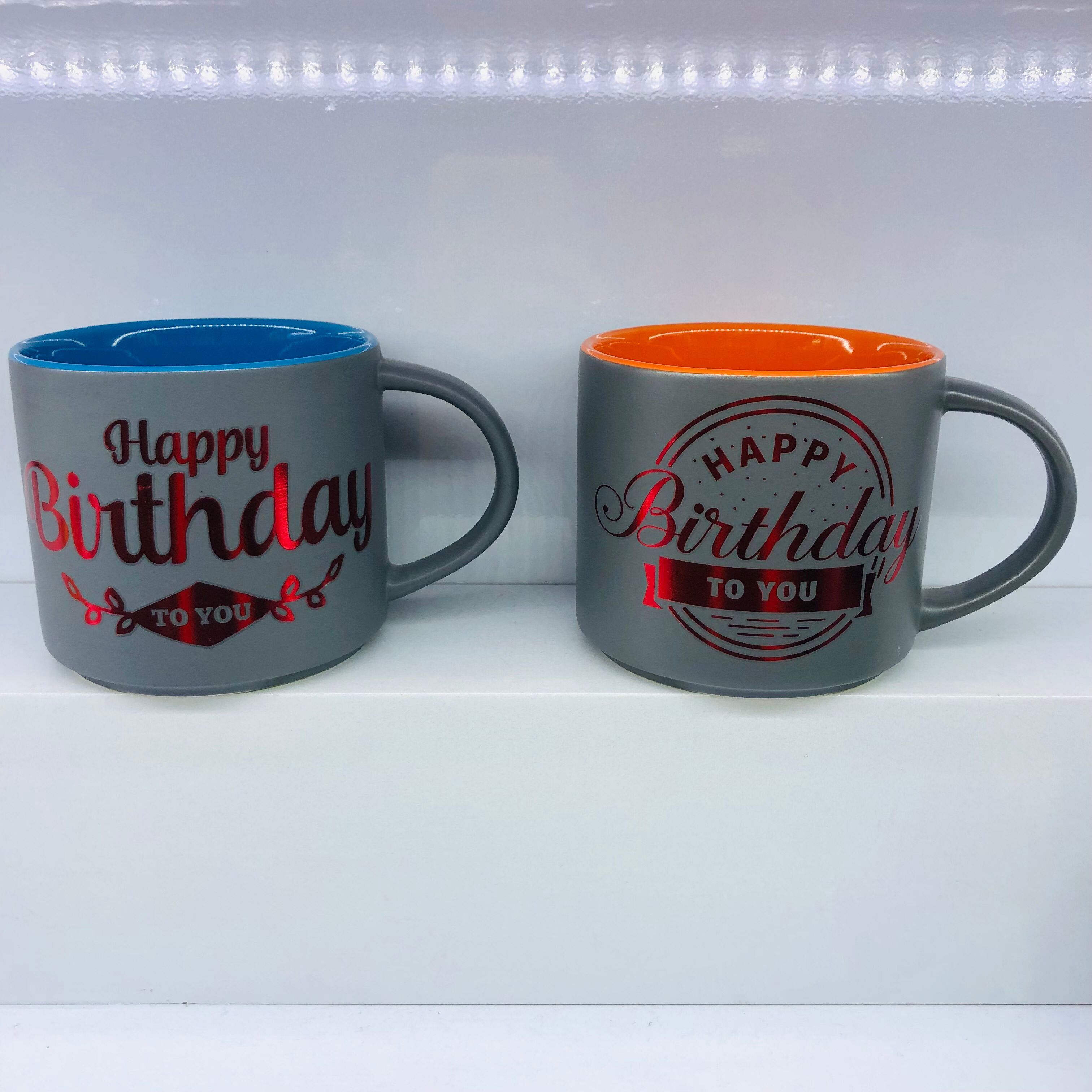 陶瓷杯新款生日马克杯咖啡厅产品图