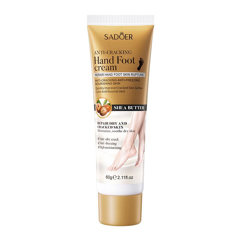 SADOER's 60g All-English hand and foot cream is a hydrating, moisturizing, anti-cracking and hydrating scented hand cream for cross-border export Item Picture