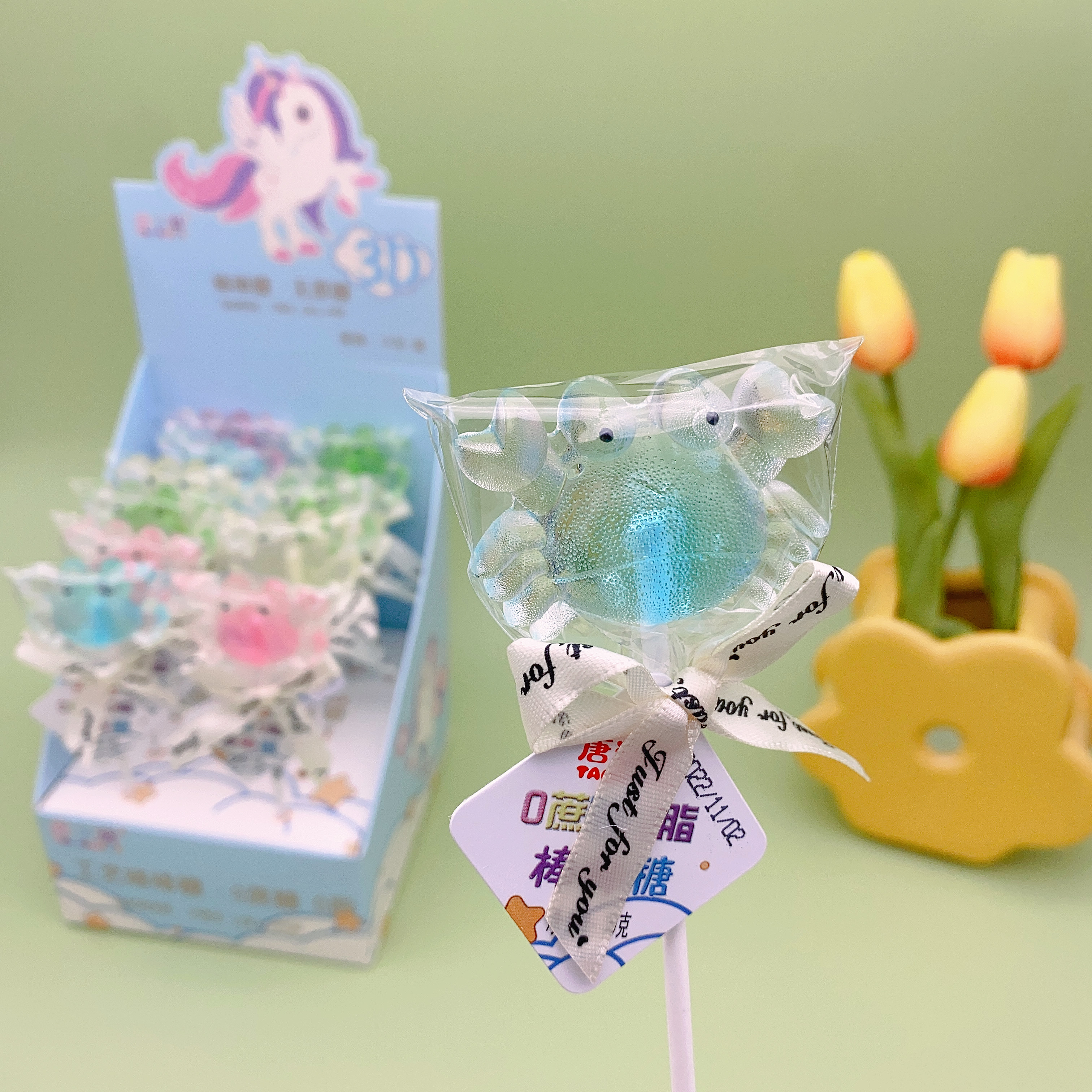 棒棒糖/硬糖/无蔗糖棒棒糖产品图