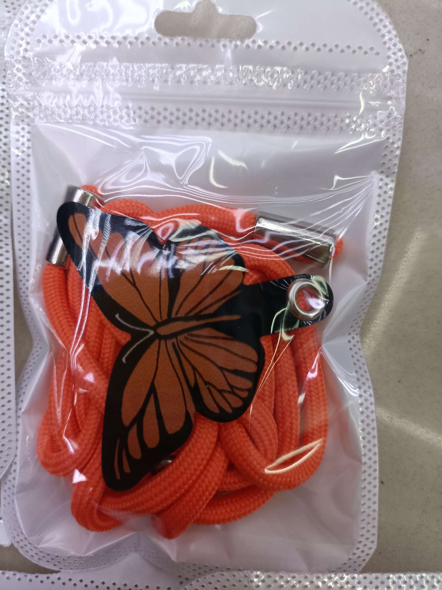 手机挂绳+软垫片 彩虹垫片/蝴蝶垫片/花朵笑脸垫片片详情图8