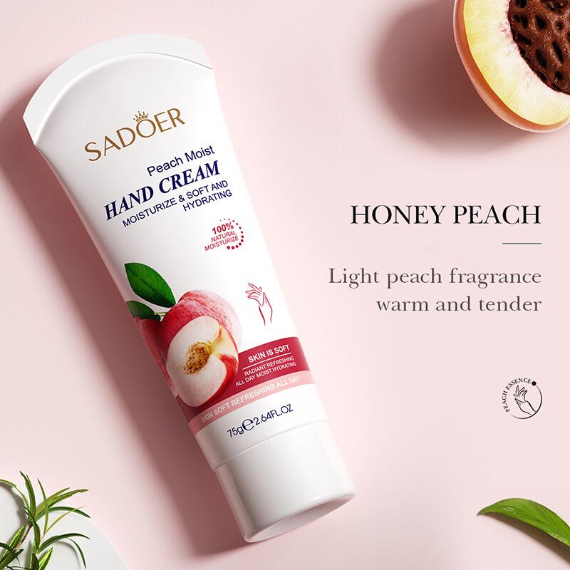 All-english fruit Hand Cream 75g SADOER Avocado Moisturizing Coconut Moisturizing Cross-border Foreign Trade Specification image