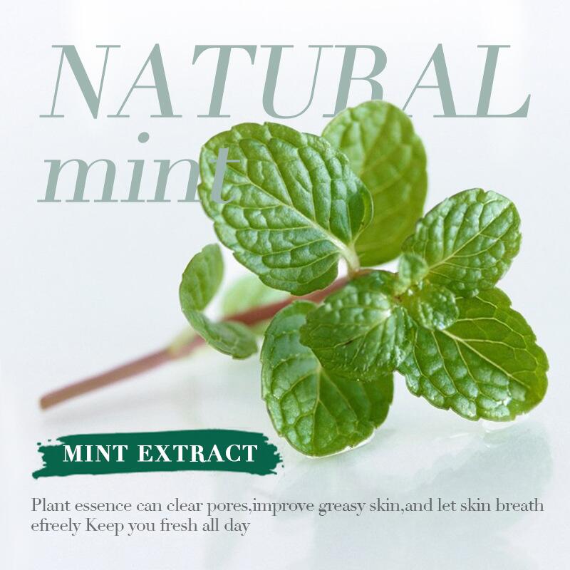 All-english mineral Powder 5gSADOER Mint Refreshing Oil-Control Light Setting Powder Cross-border export Specification image