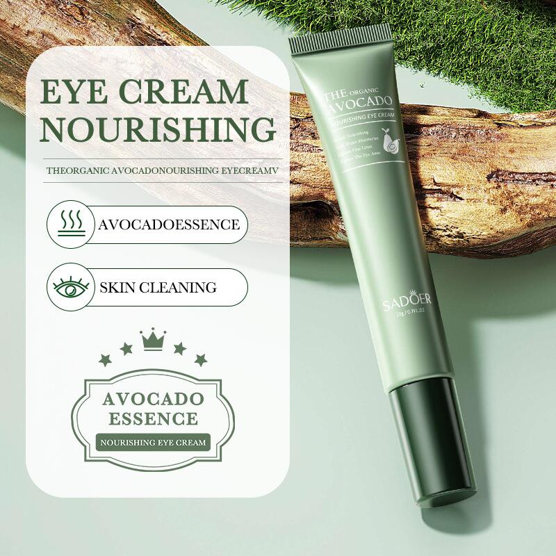 All-english avocado Eye Cream 20g SADOER moisturizes and improves eye wrinkles and eye bags. Cross-border export details Picture