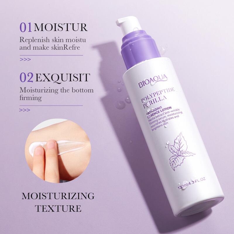 All-english Peptide Perilla Essence Lotion 130mlBIOAOUA Hydrating and Moisturizing Lotion Cross-border export Item Picture