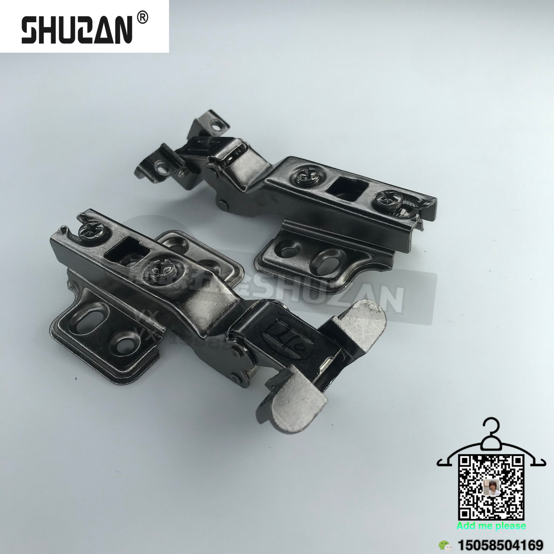 The wardrobe door hydraulic hinge, folding hidden spring hinge, damping buffer, thickened and silent Application Scenario