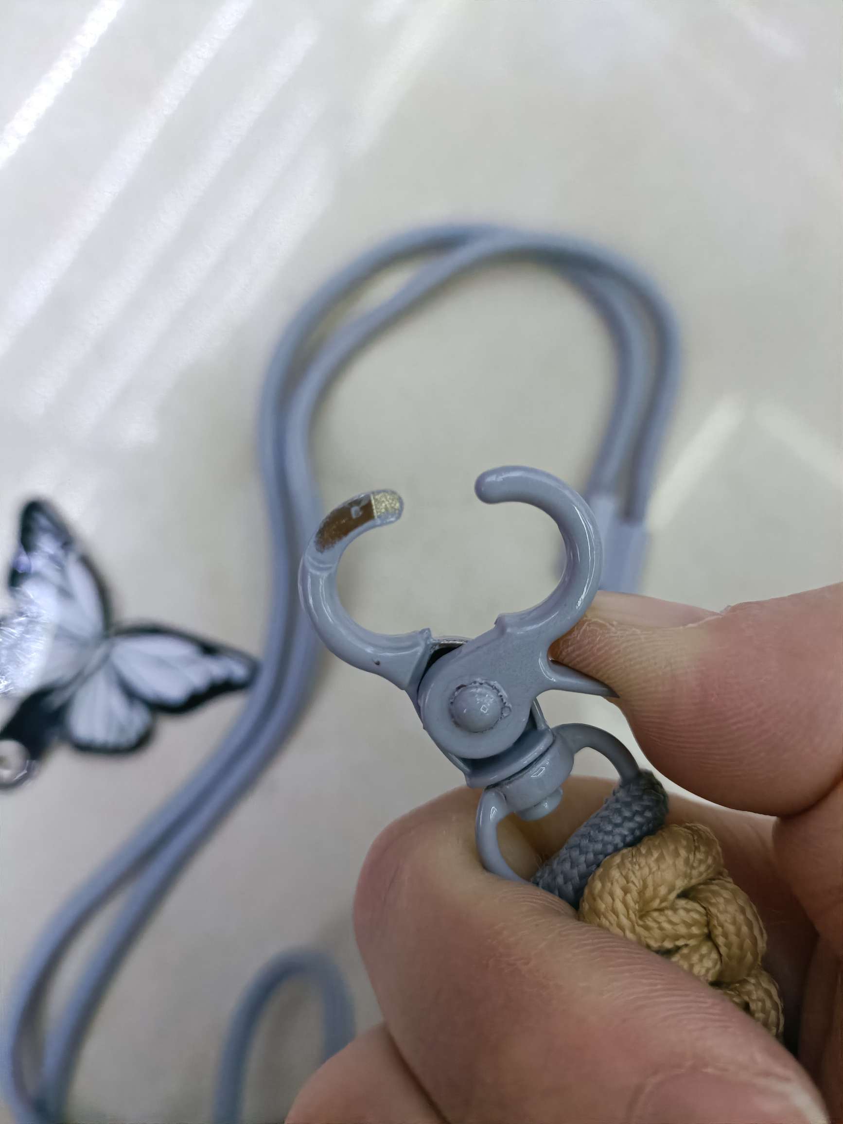 编织伸缩扣长挂绳+卡通图案软垫片详情图7