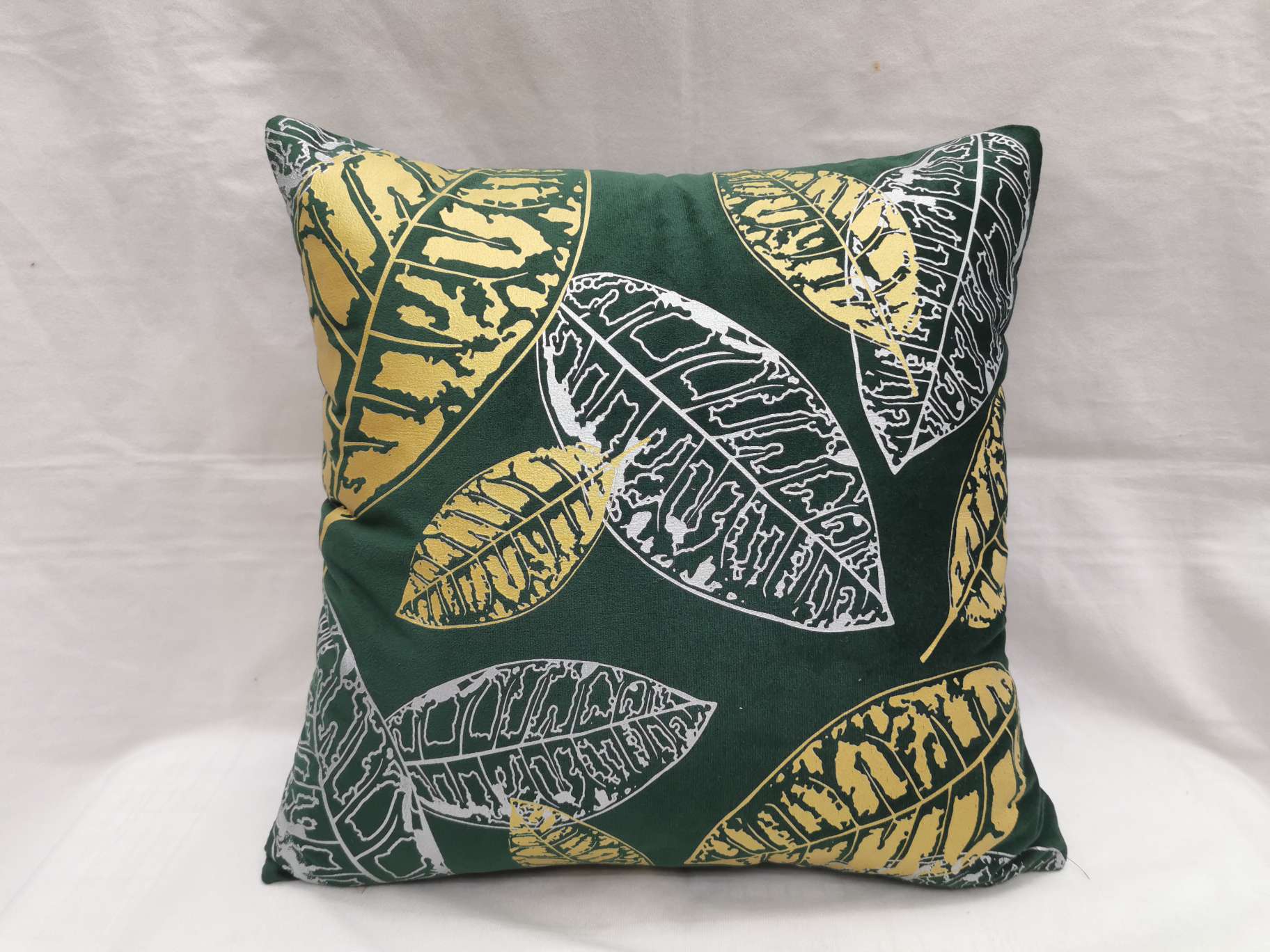 Two Color Hot Gold Silver Pillow Pillow Cover Cushion Cushion Cover Specification drawing