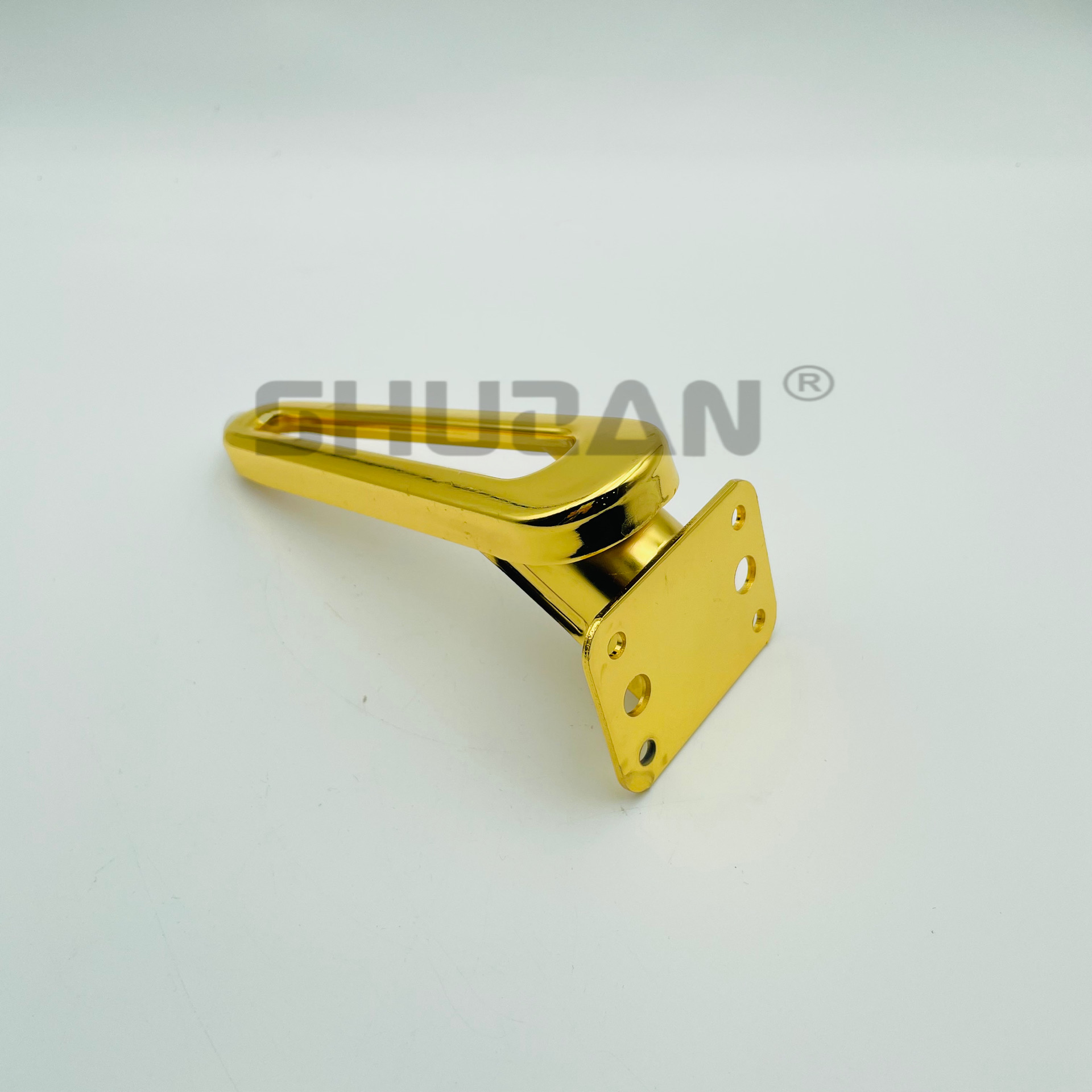 The golden cabinet legs in a simple style are suitable for various sizes of cabinets Item Picture