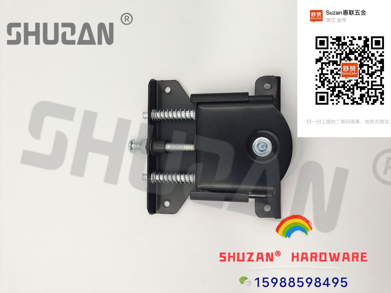 Polea de la puerta del baño de shuzan ruedas de la puerta deslizante del plástico de aluminio carril colgante rueda del carril superior de la puerta polea del carril de la puerta del desplazamiento pesado polea de la puerta negra del acero inoxidable