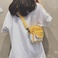 韩版小包包 女包帆布包 新款网红小黑包 质感百搭芝麻街斜挎包 单肩蹦迪包 图