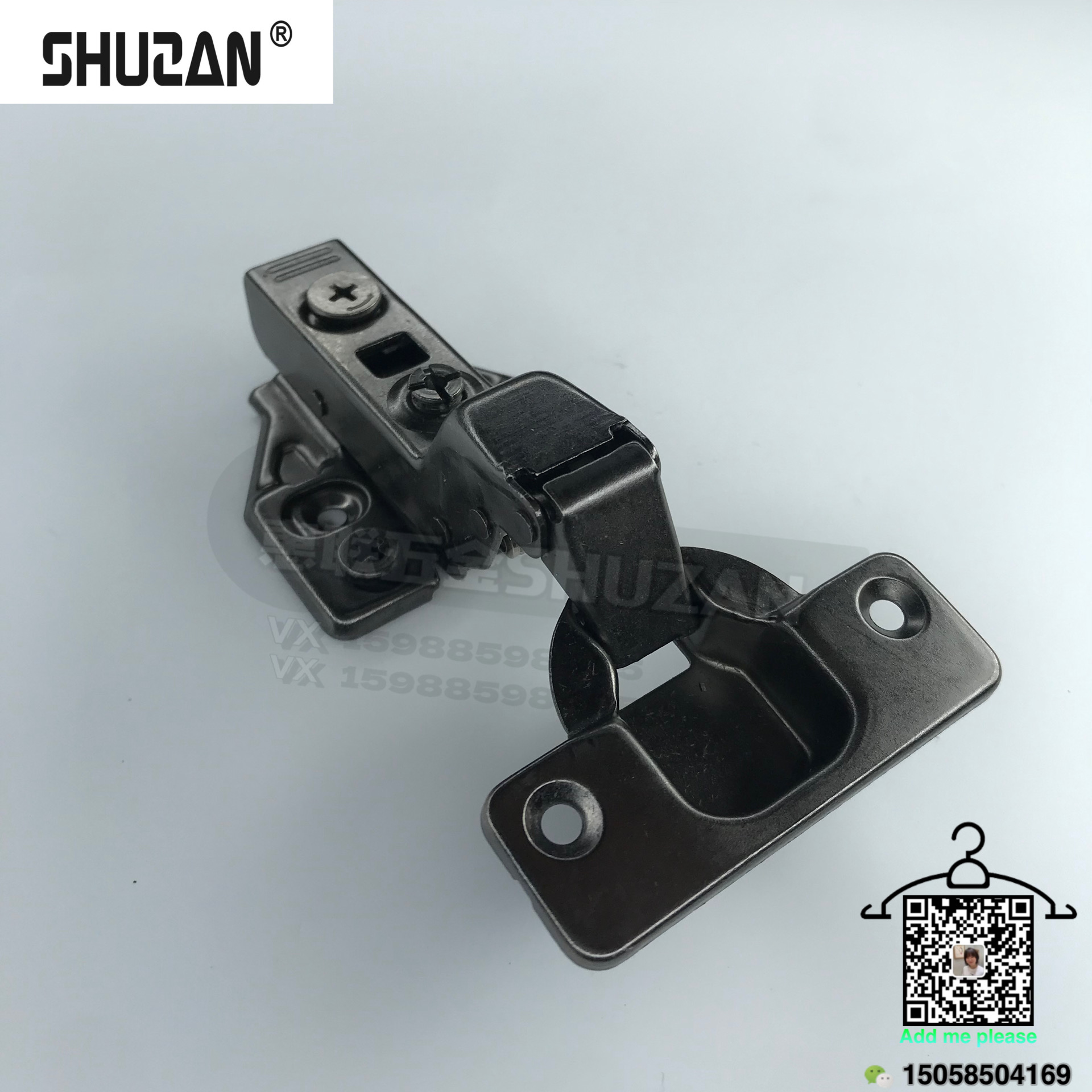 舒赞 液压合页门合叶3号铰链 橱柜上翻沙发家具连接储物柜支撑