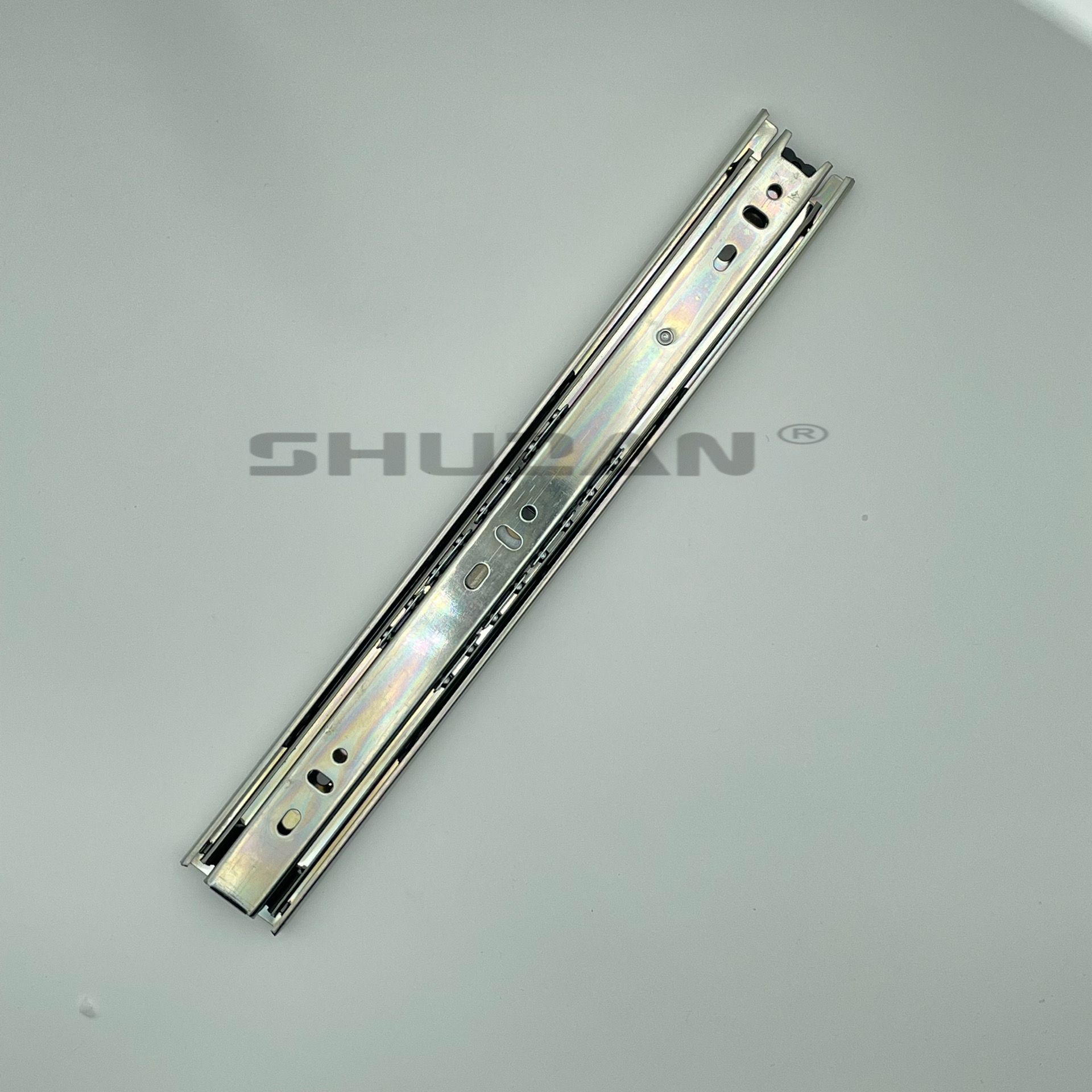 Silent slide rails, simple drawer cabinet slide rails, damping slide rails, furniture accessories details Picture