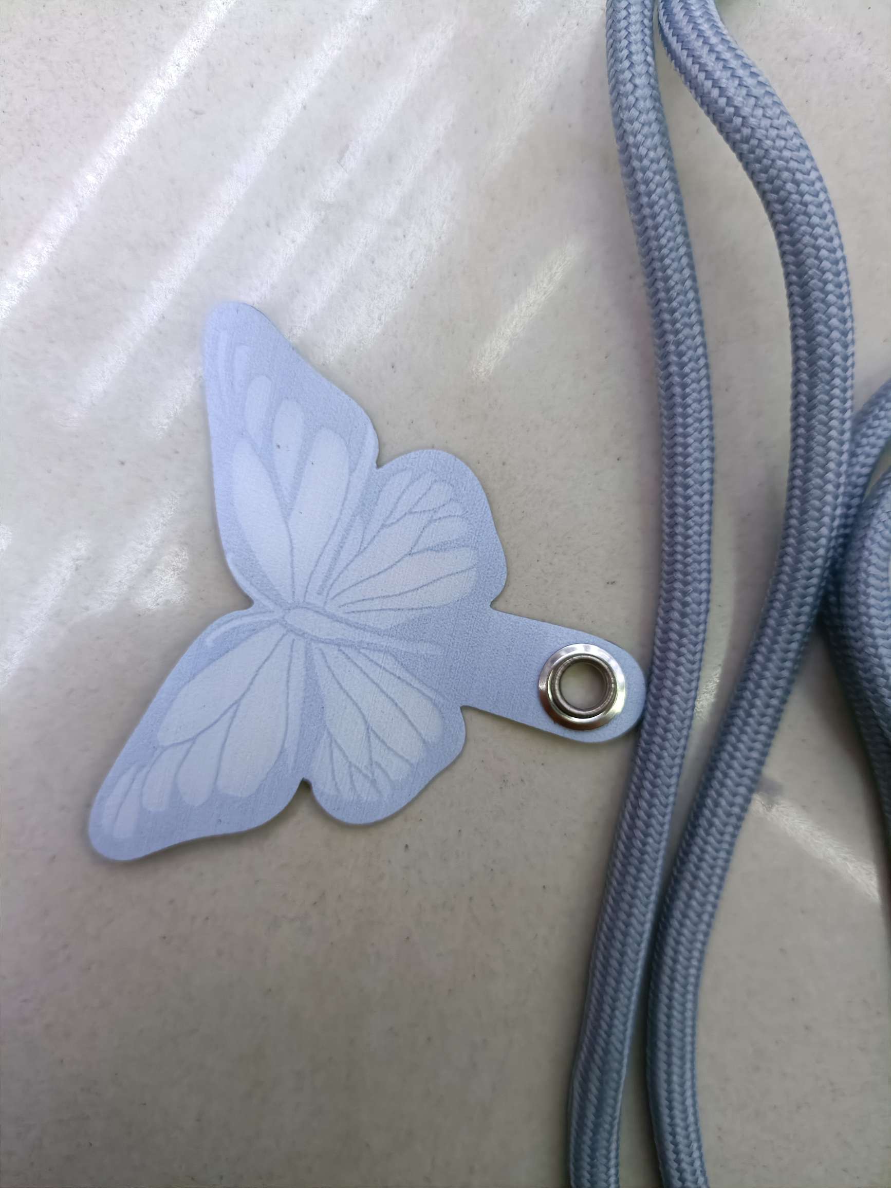 手机挂绳/编织伸缩扣绳/挂绳软垫片细节图