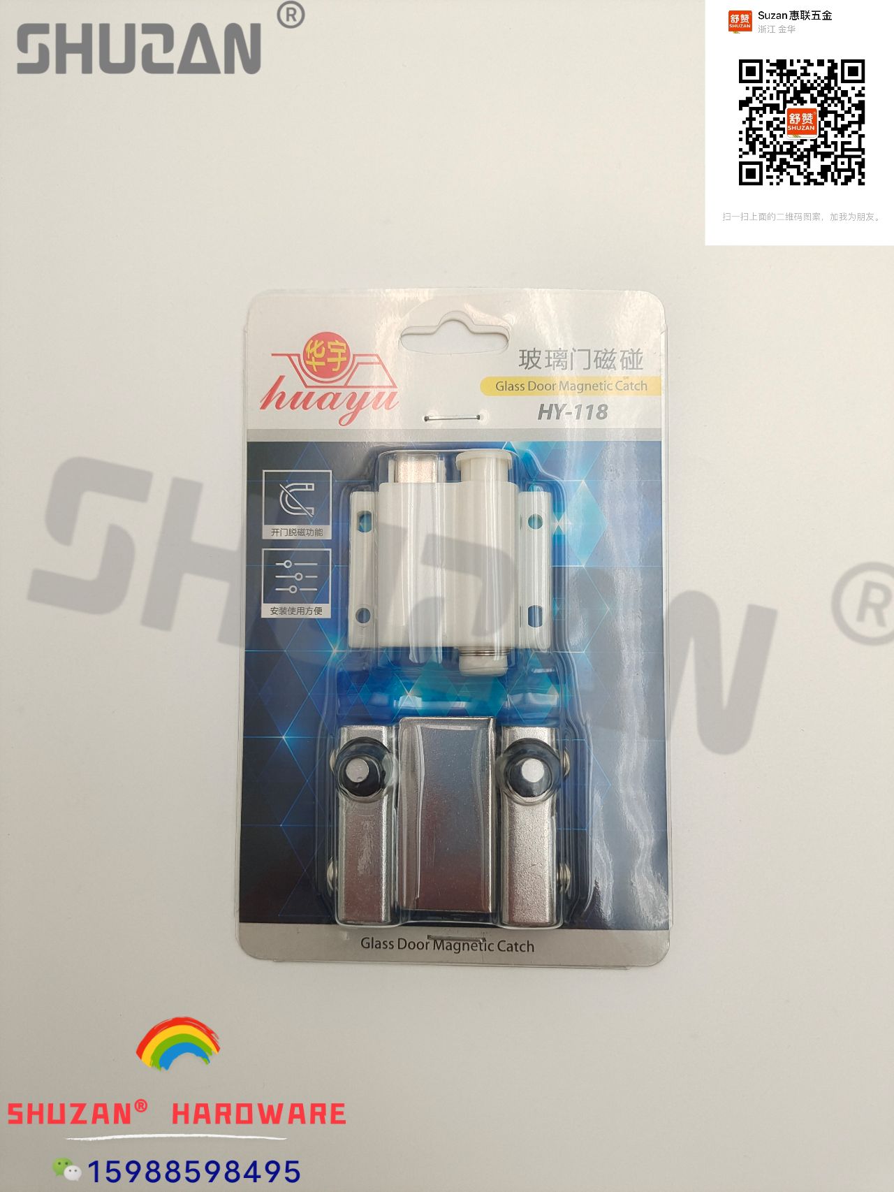 Shuzan lockout versión enespesada 304 dustmaster lockout cilindro cerradura de aluminio cerradura de puerta de madera cerradura de puerta doble hardware resorte tipo duradero Specification image