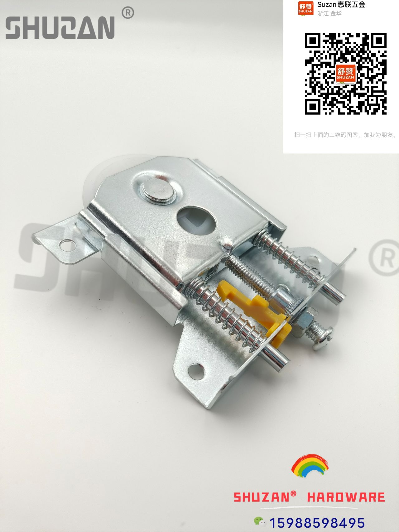 Shuzan Silver Smooth bathroom door pulley, aluminum-plastic sliding door wheel, hanging rail, heavy-duty sliding door track pulley, silent design, factory direct sales of door and window pulleys Application Scenario