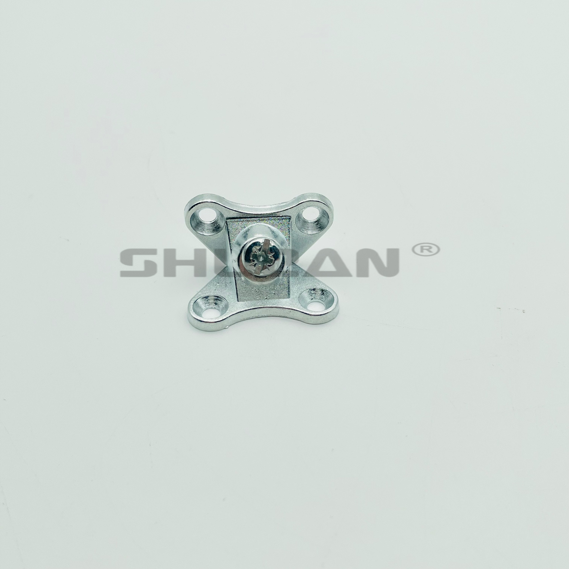 Butterfly-shaped alloy Angle code detachable assembly hardware 2-in-1 connecting piece fastener