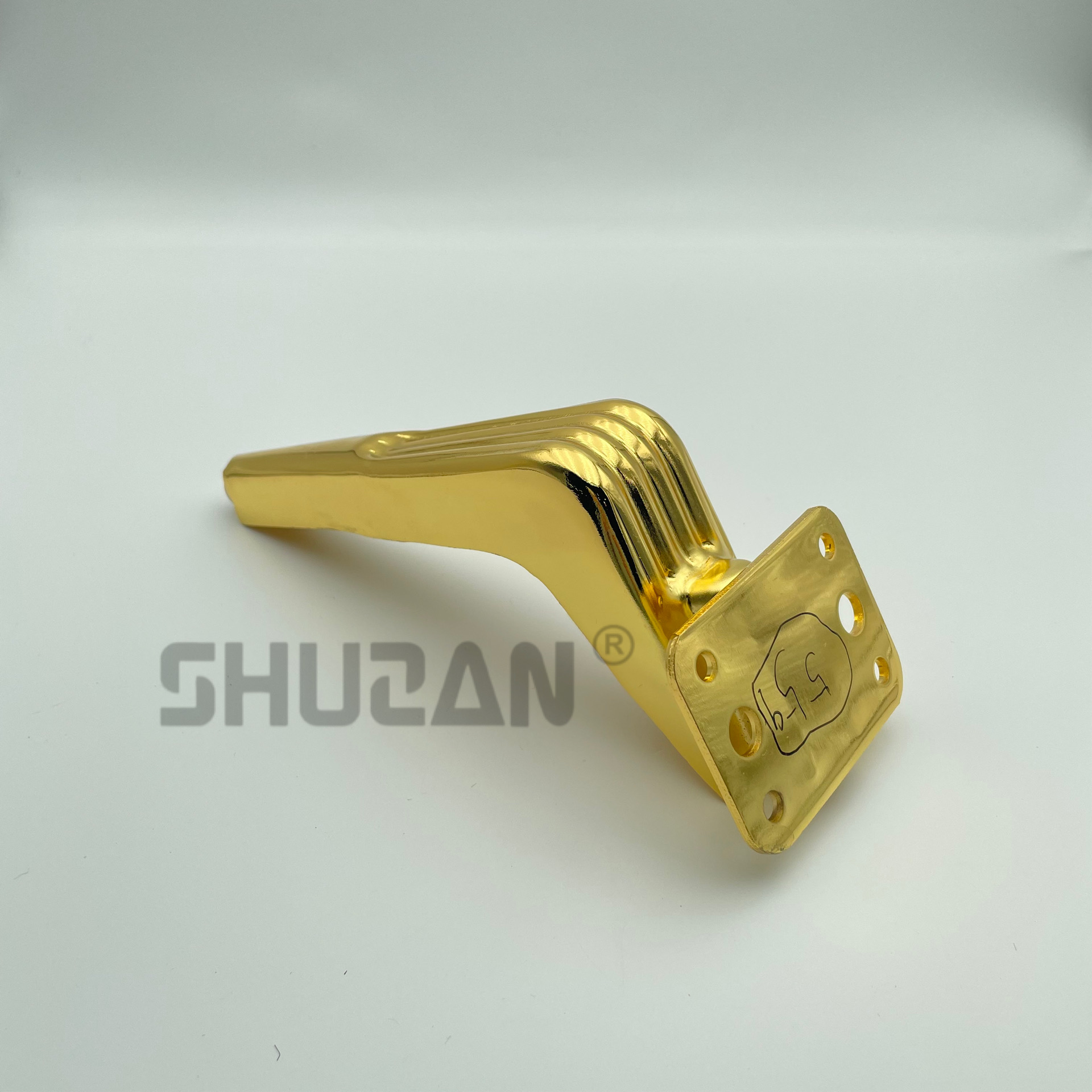Color oro elegante gabinete pies superficie grano tratamiento de alta calidad shuzan Specification image