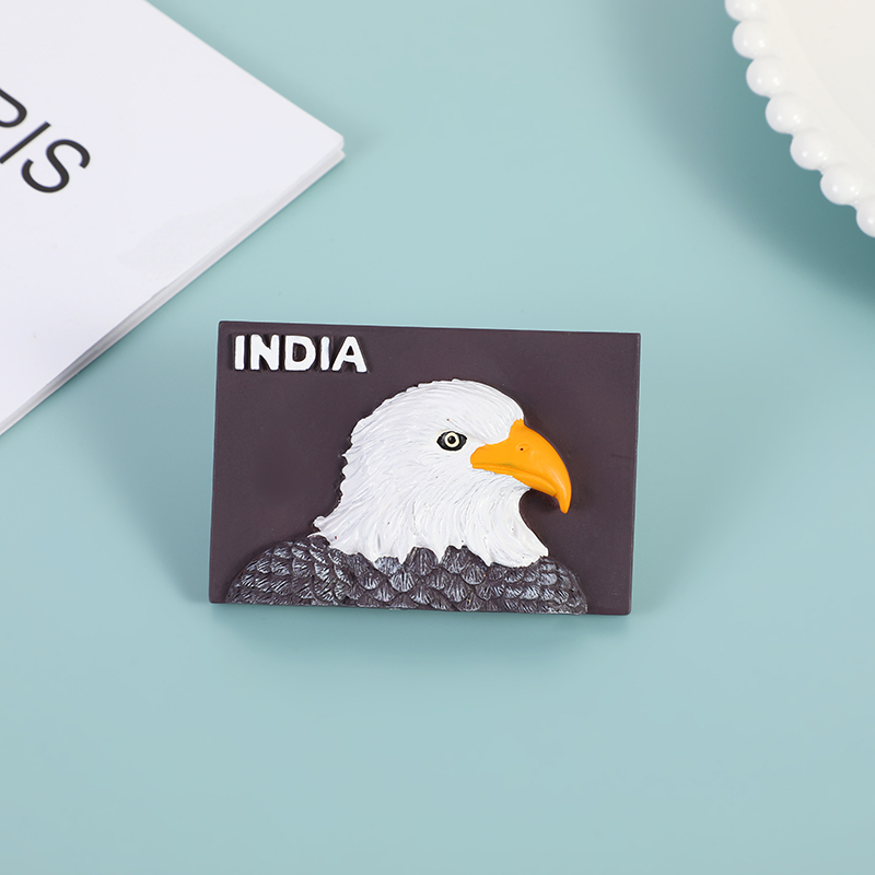 Professional manufacturer customizes 3D hand-painted fridge magnets, resin fridge magnets, creative foreign scenic spots, animals, home decoration magnetic stickers Application Scenario