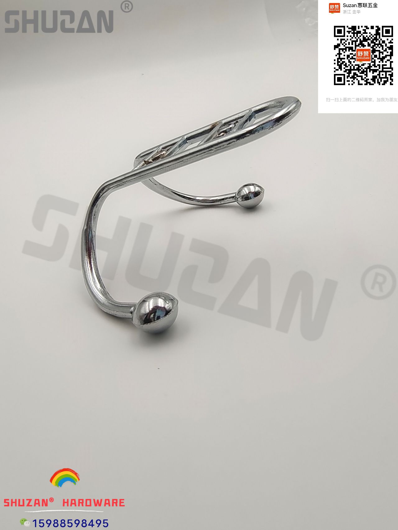 双挂钩/衣钩/挂钩细节图