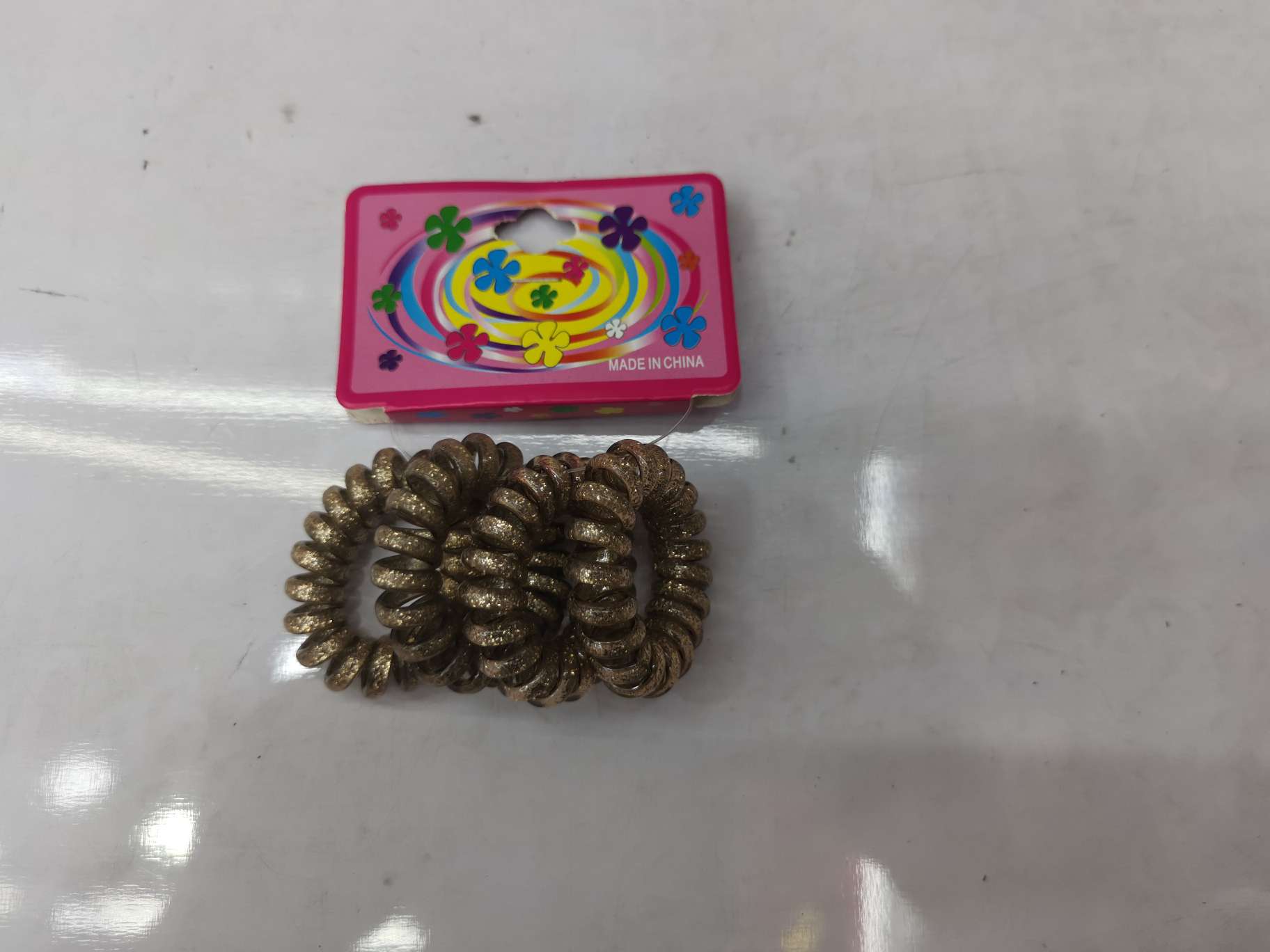 Telephone line small sandpaper, high-elasticity telephone line hair band, simple and durable, high-elasticity hair tie, hair accessory