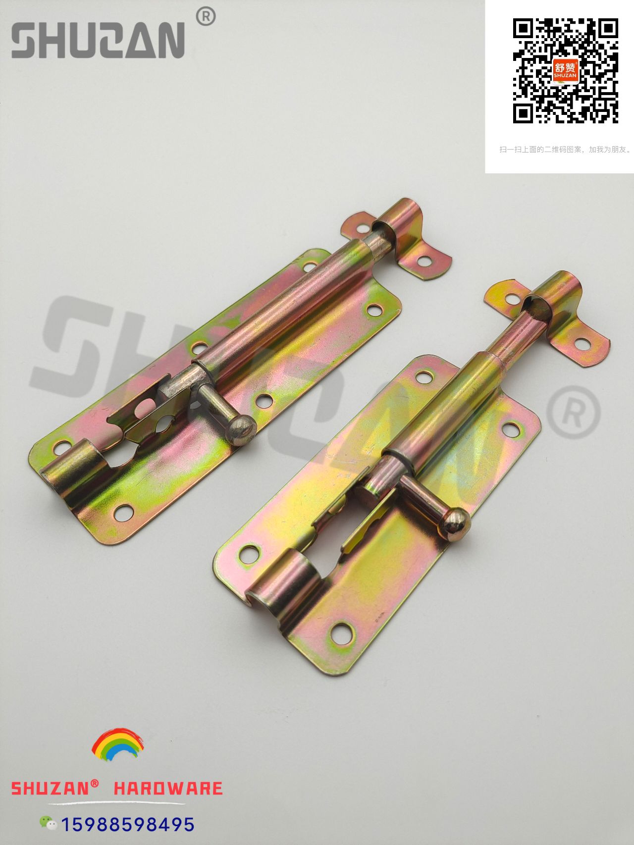 Shuzan madera menming cierre cierre de aluminio venta directa de fábrica hardware accesorios primavera plástico perfilado acero inoxidable chapado en oro cerradura de cierre engrosado a prueba de polvo Specification image