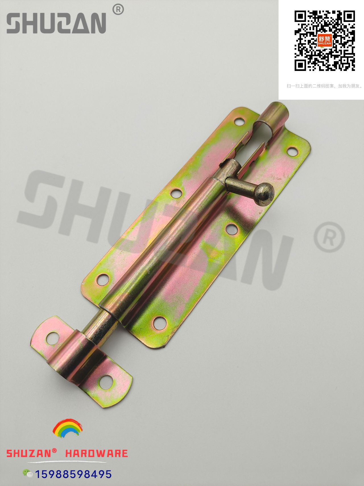 Shuzan madera menming cierre cierre de aluminio venta directa de fábrica hardware accesorios primavera plástico perfilado acero inoxidable chapado en oro cerradura de cierre engrosado a prueba de polvo
