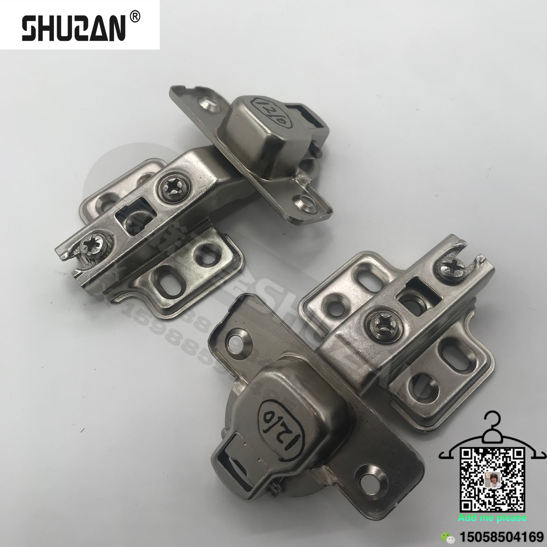 Shuzan venta directa de fábrica acero inoxidable cierre automático doble apertura resorte bisagra interior y exterior apertura bidireccional cierre de puerta libre bisagra muchos estilos Item Picture