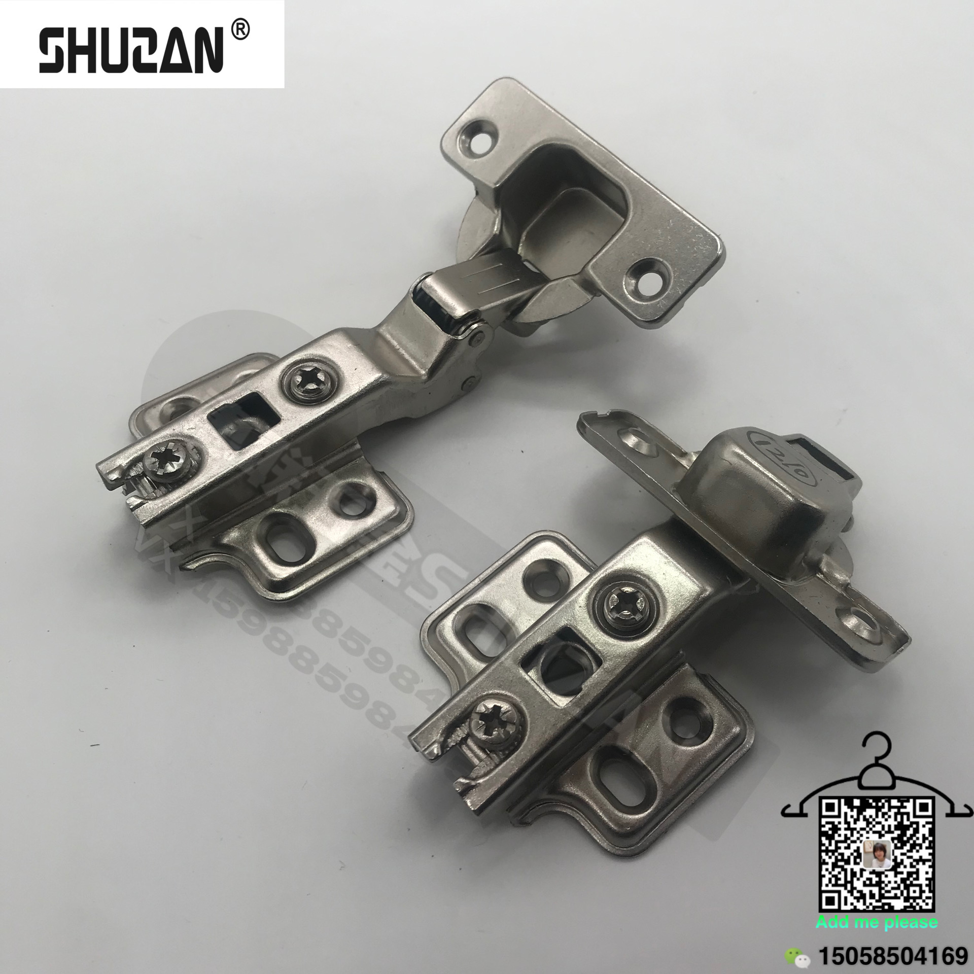 Shuzan venta directa de fábrica acero inoxidable cierre automático doble apertura resorte bisagra interior y exterior apertura bidireccional cierre de puerta libre bisagra muchos estilos Specification image