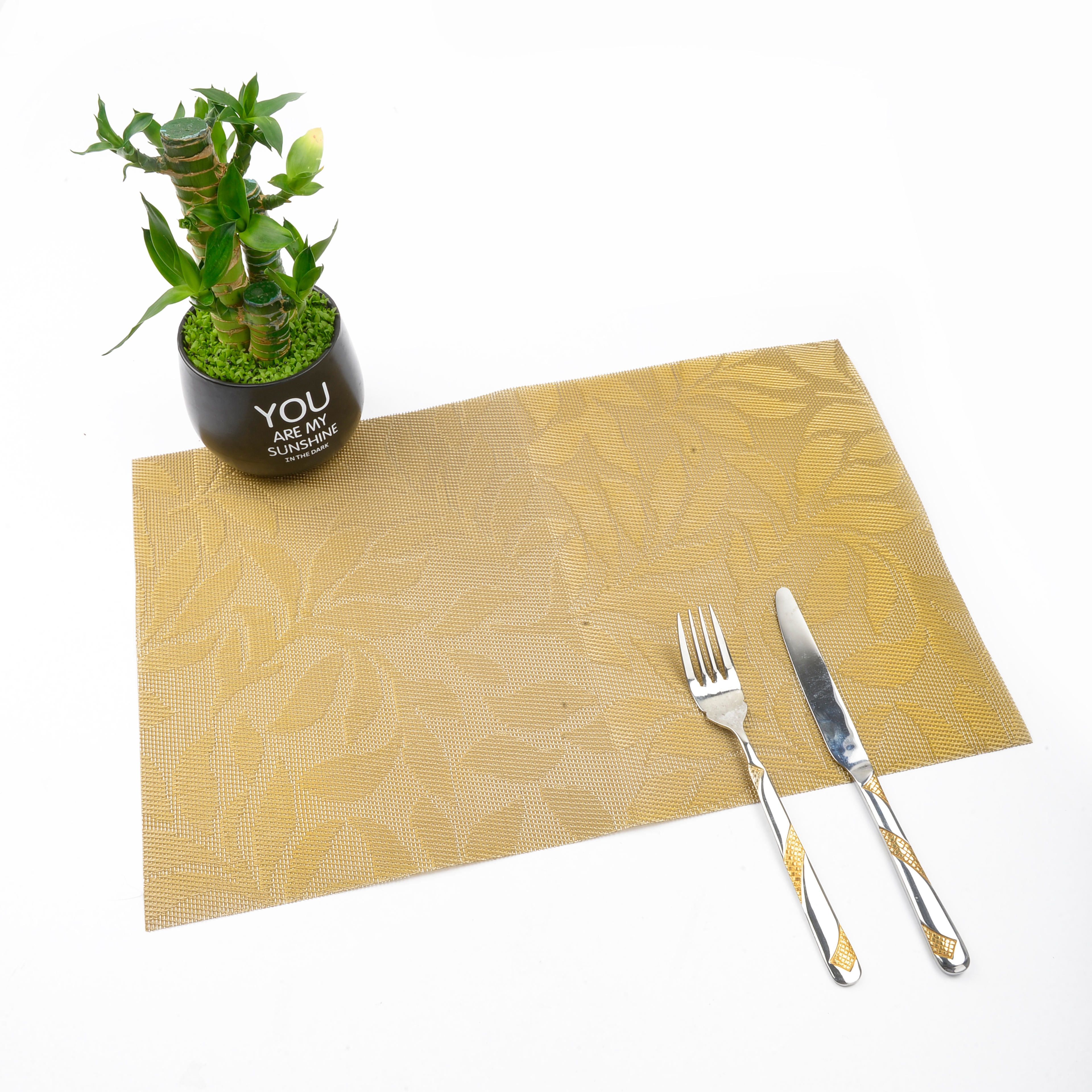 餐垫PVC小树枝防水防油隔热垫餐桌垫酒店餐厅咖啡厅西餐垫