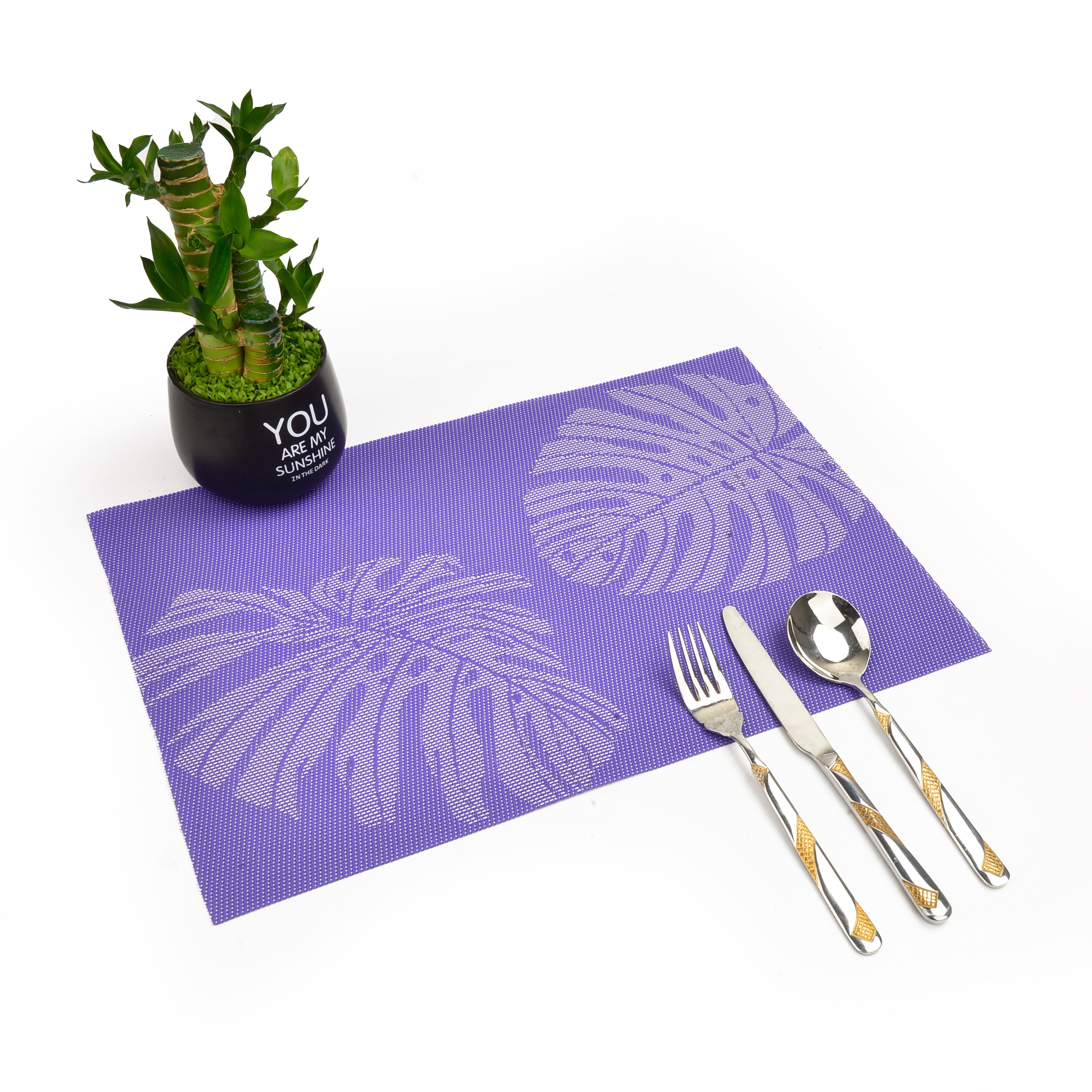 餐垫PVC小树枝防水防油隔热垫餐桌垫酒店餐厅咖啡厅西餐垫详情1