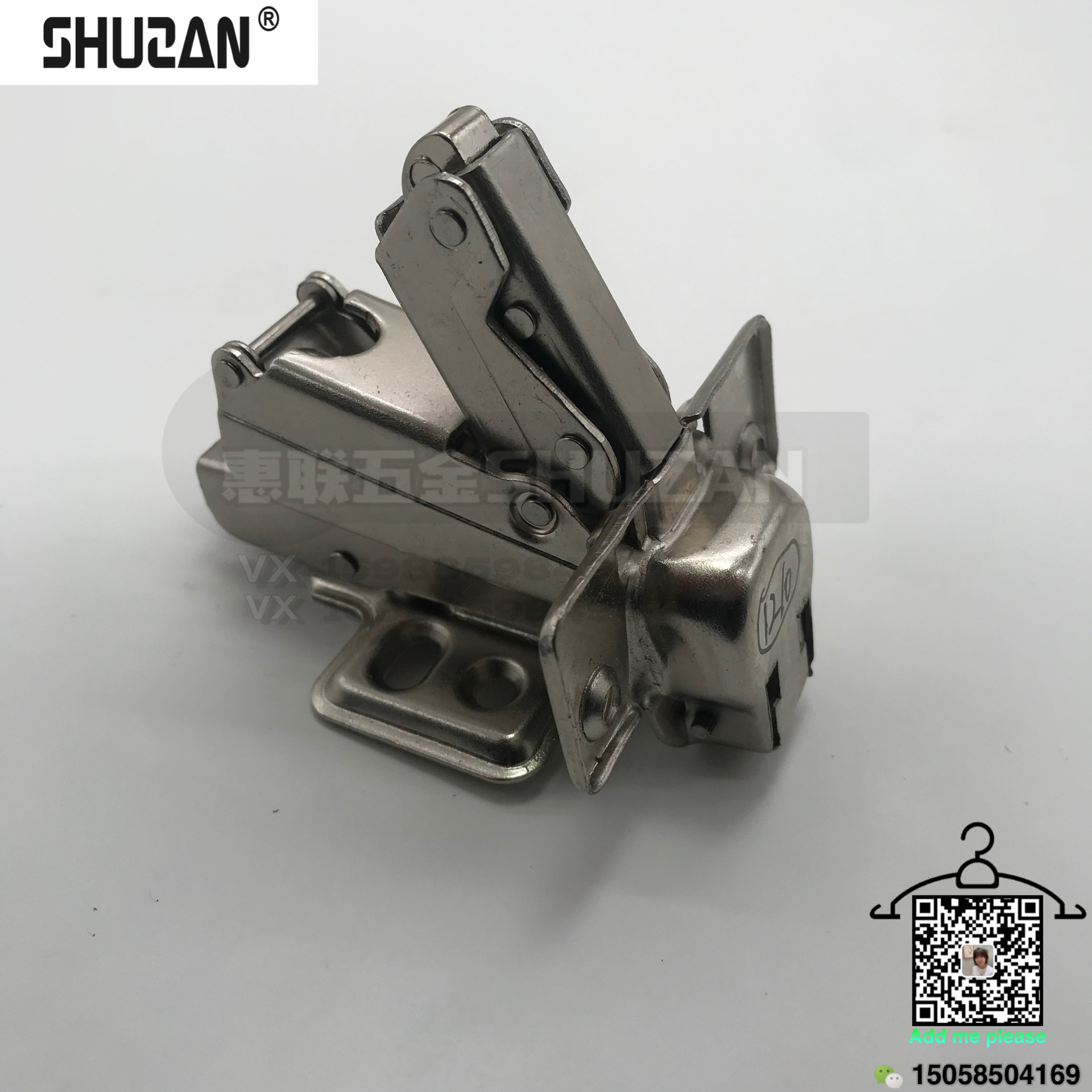 Shuzan venta directa de fábrica acero inoxidable cierre automático doble apertura resorte bisagra interior y exterior apertura bidireccional cierre de puerta libre bisagra muchos estilos Specification image