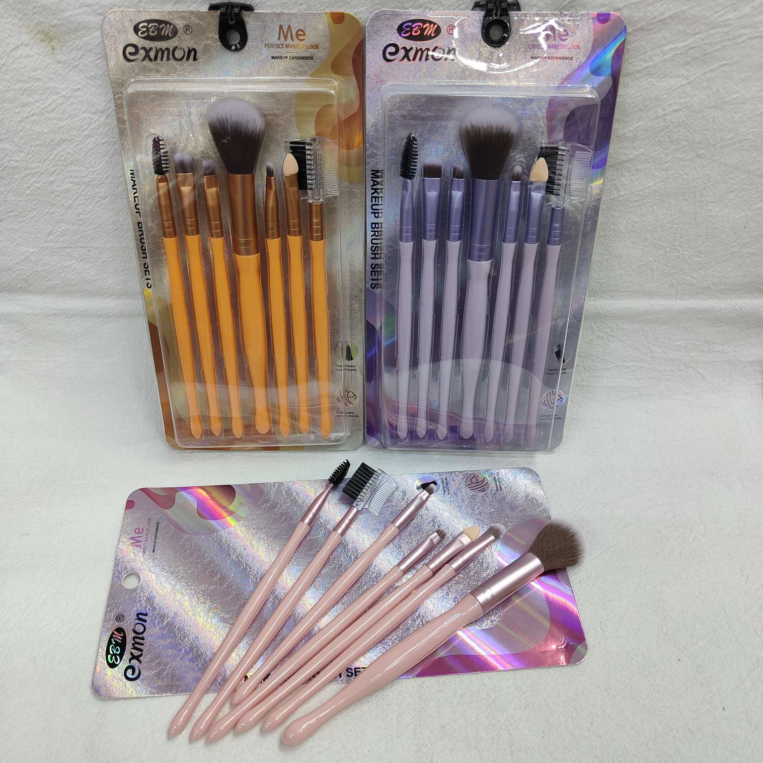 依仕梦BC:351化妆刷7支插卡套刷26414仙得丽化妆工具睫毛刷眼影刷详情图8