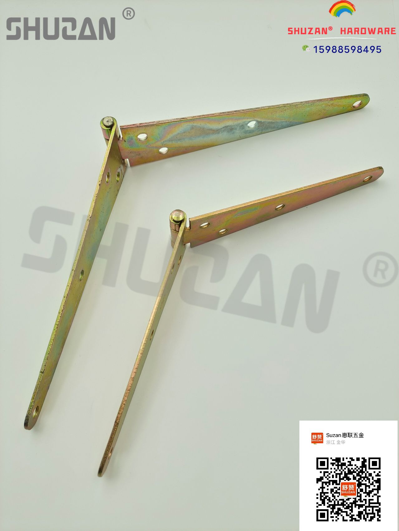 Shuzan soporte triangular decoraciones ventas directas de fábrica tamaño y especificaciones completas soporte de tipo reforzado acero inoxidable reforzado y engrosado estilo multi-especificación colores Item Picture