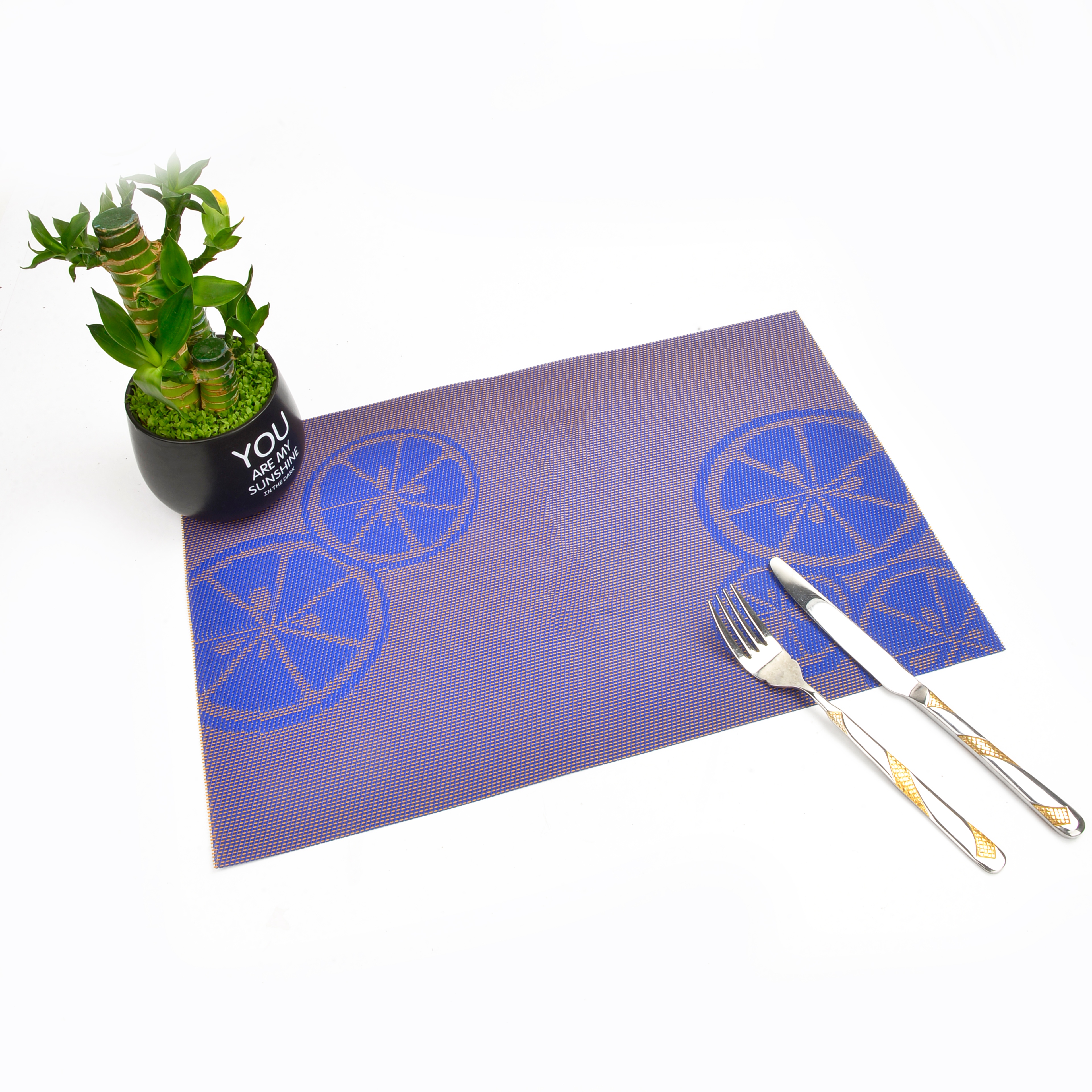 餐垫PVC柠檬防水防油隔热垫餐桌垫酒店餐厅咖啡厅西餐垫