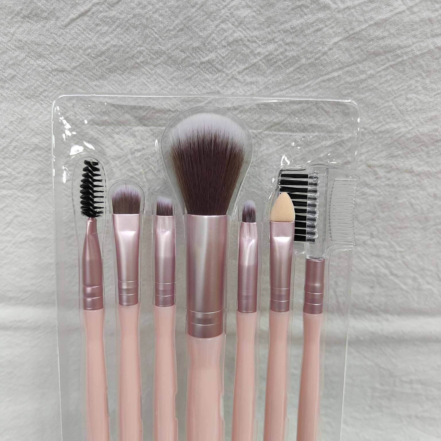 依仕梦BC:351化妆刷7支插卡套刷26414仙得丽化妆工具睫毛刷眼影刷详情图4