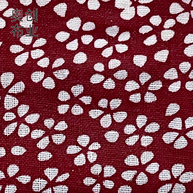 All-cotton plain printed fabric, floral fabric, handcrafted patchwork, DIY accessories, ethnic-style small fabric tips, clothing, shoes, hats, fashion accessories