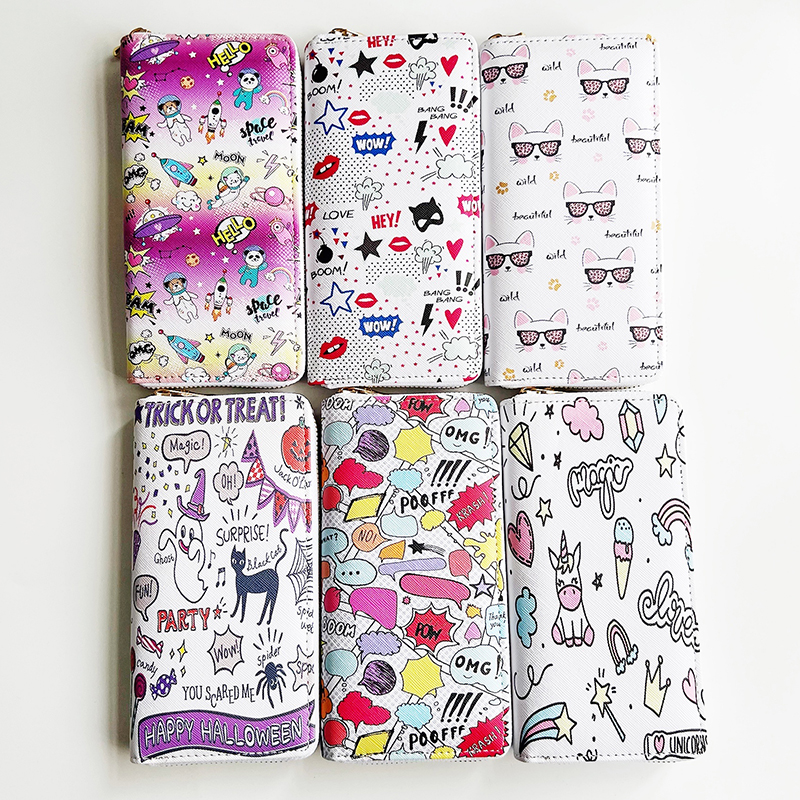 Yiwu factory's popular trends: holiday student wallets, European and American ID bags, small item bags, long wallets