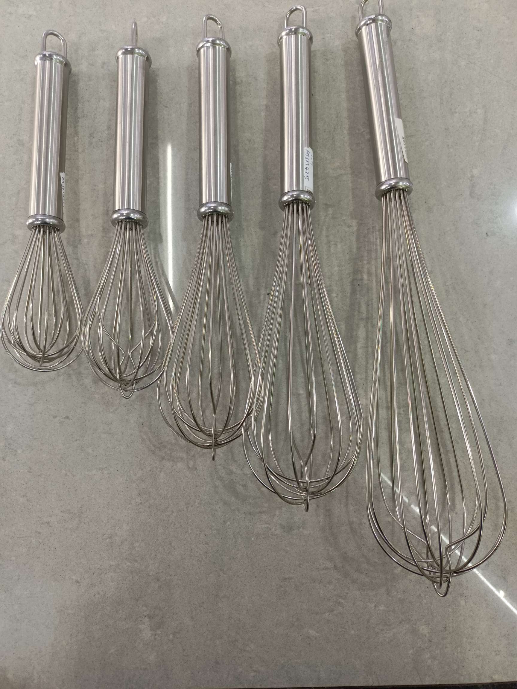 烘焙工具不锈钢奶油搅拌器手持式8线加粗圆头无磁柄手动打蛋器