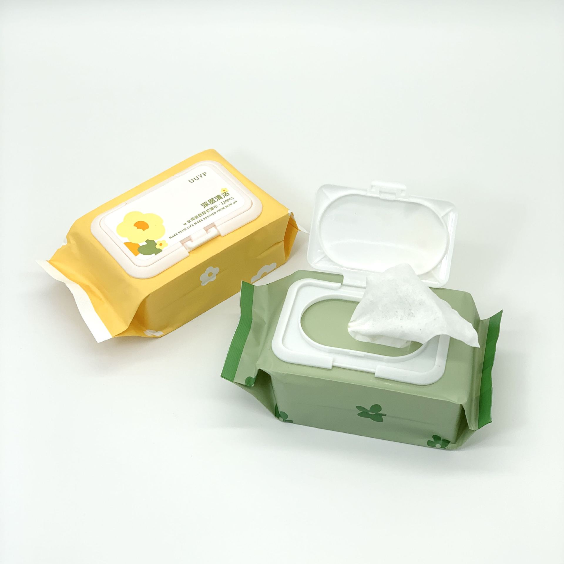 袋装卸妆巾水润净透卸妆湿巾120片。