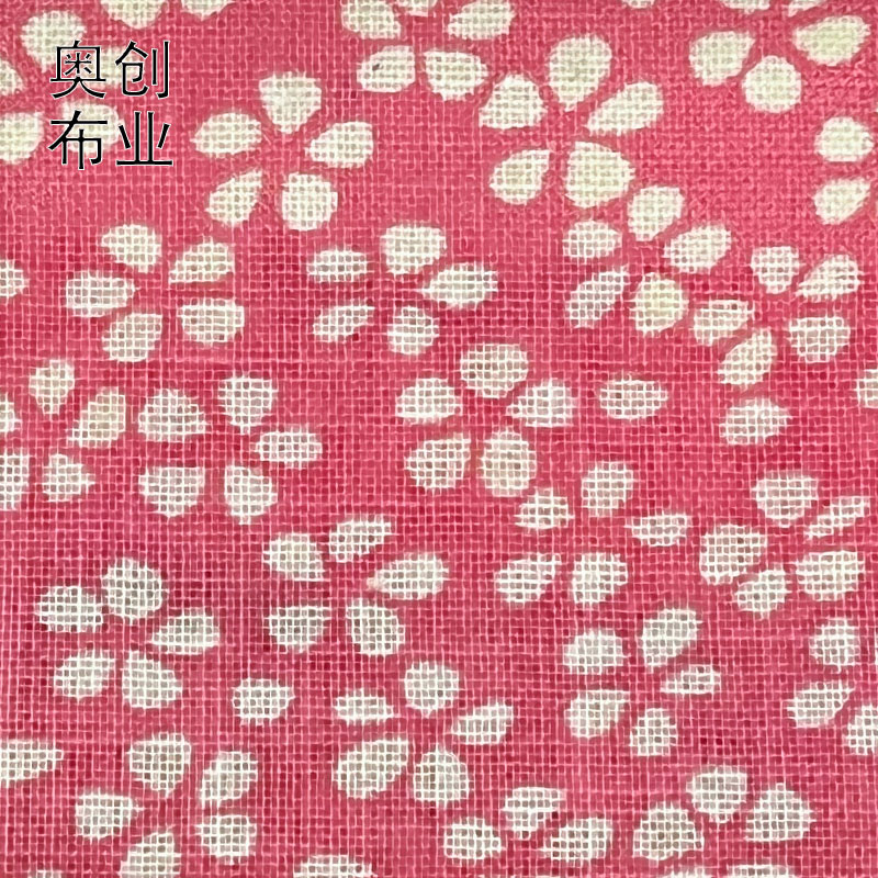 All-cotton plain printed fabric, floral fabric, handcrafted patchwork, DIY accessories, ethnic-style small fabric tips, clothing, shoes, hats, fashion accessories Application Scenario