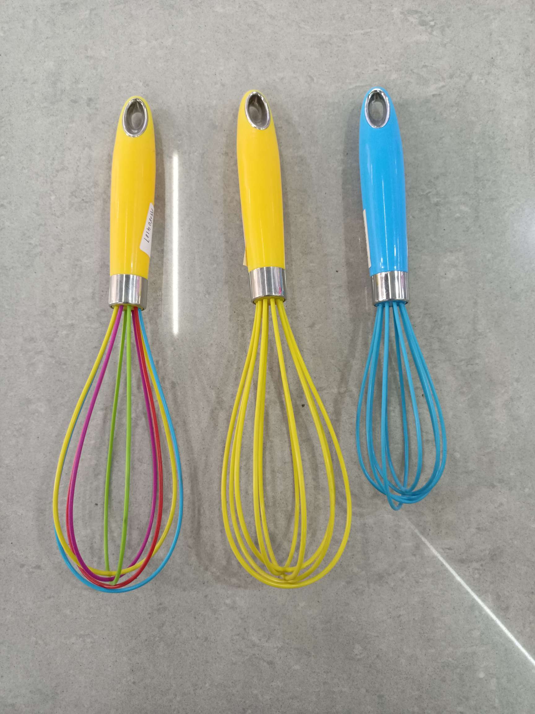 硅胶5线打蛋器塑料电镀手柄手动鸡蛋打花搅拌厨房小工具厂家直销