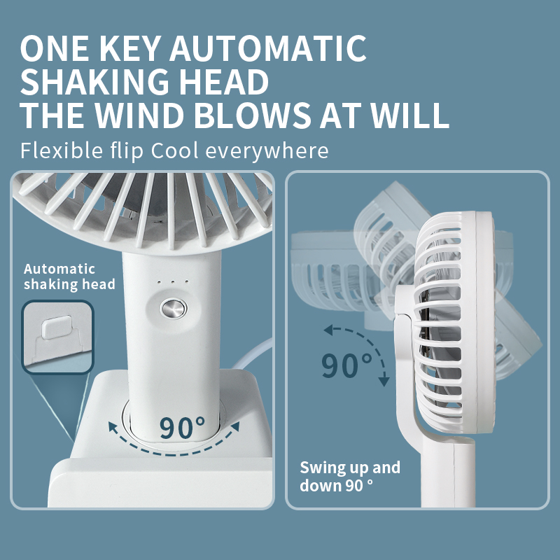 Soporte de carga inalámbrico para teléfono pequeño ventilador de escritorio pequeño ventilador de escritorio de mano pequeño ventilador usb mini ventilador pequeño Application Scenario