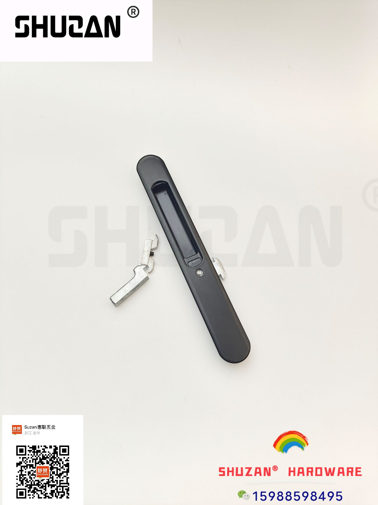 Shuzan customizable hydraulic hinges with high-strength door lock cores are available as office wardrobe single-lock accessories Application Scenario