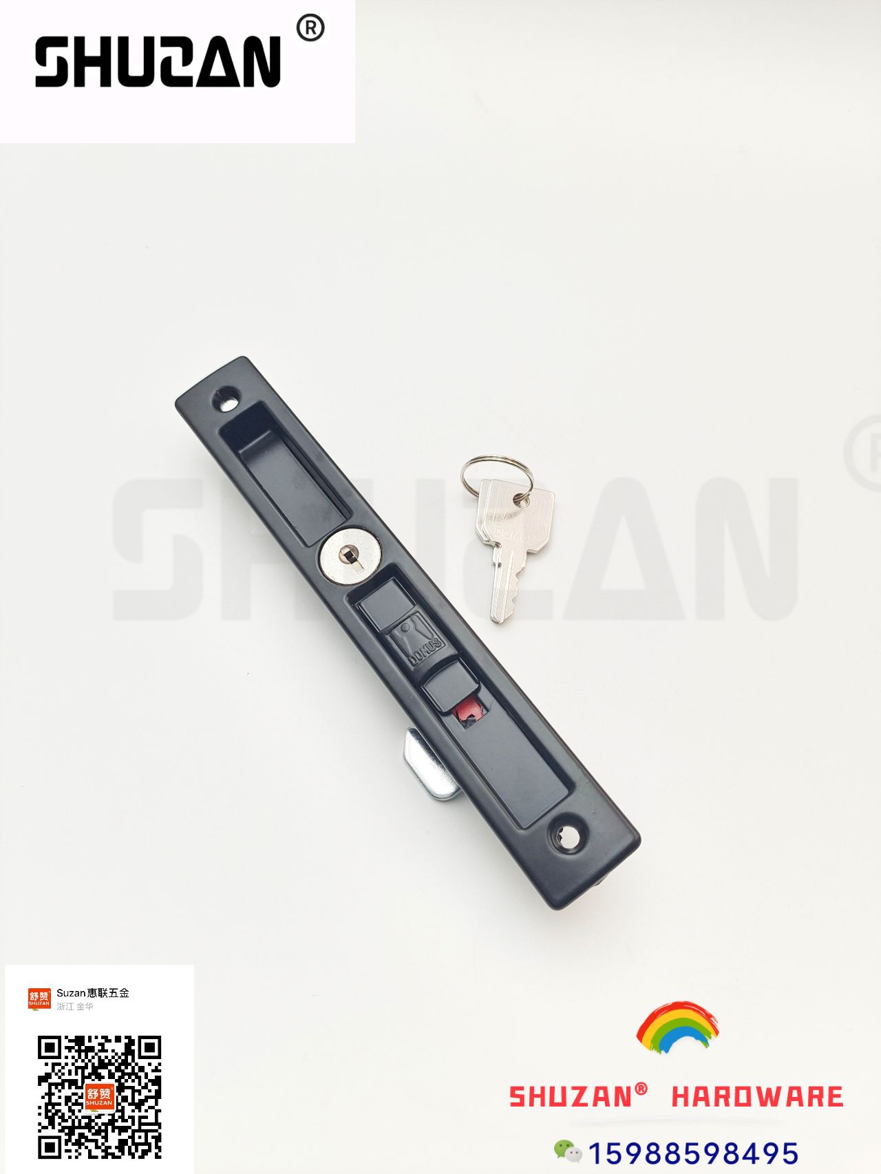 Shuzan Factory direct sales, customizable high-security door lock cores, office wardrobe doors, single-lock lock accessories