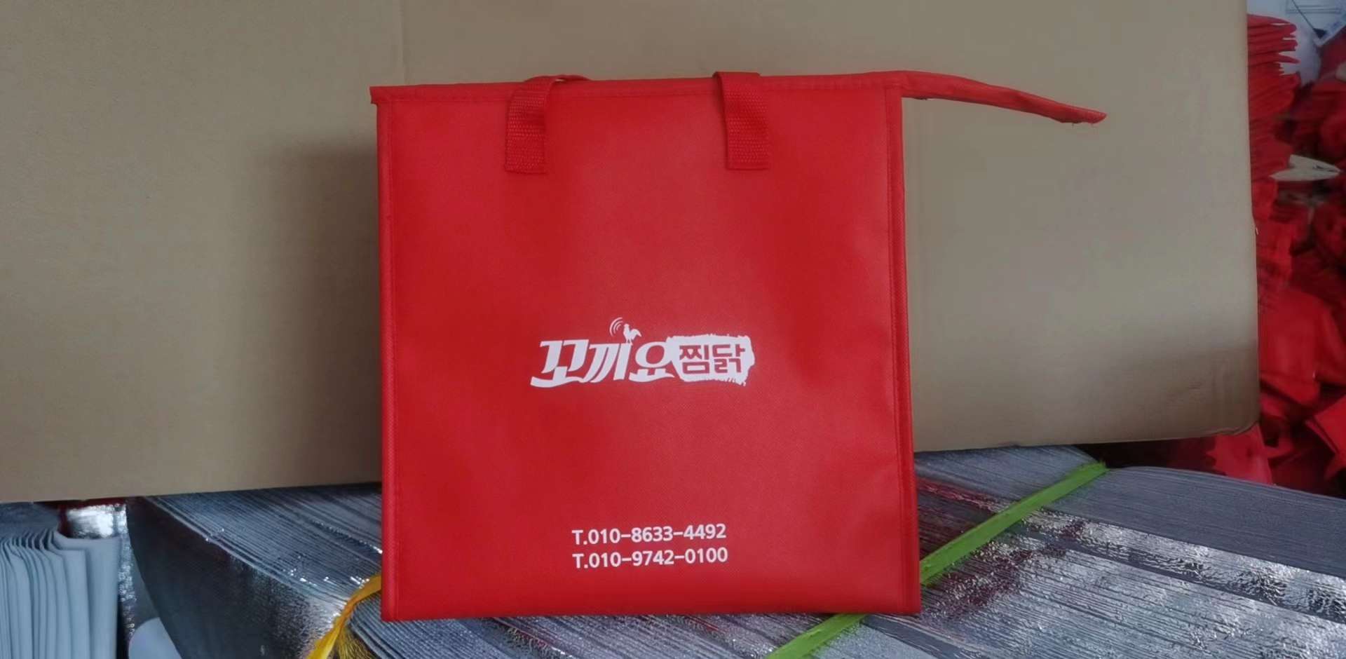 韩国定制无纺布袋子冰包 礼品袋