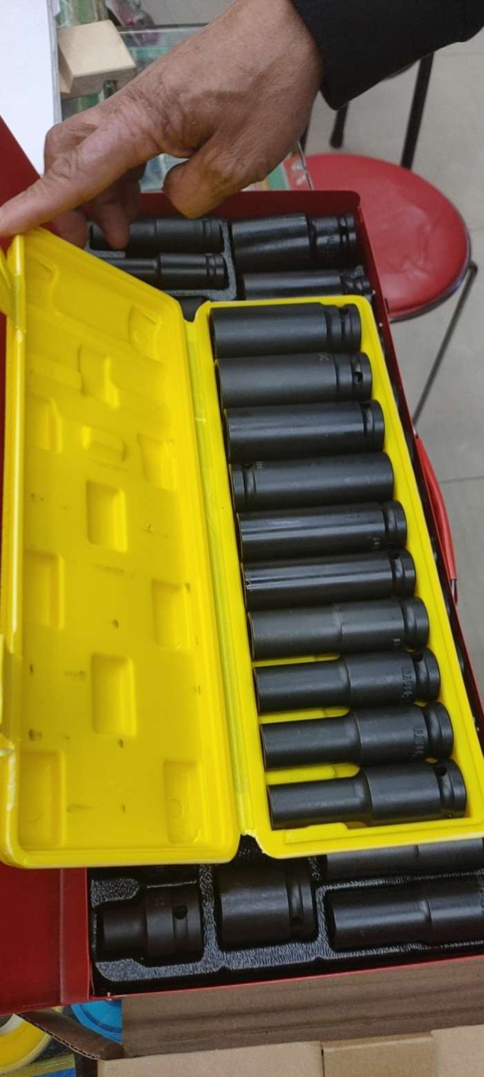 10件套黑长款套筒