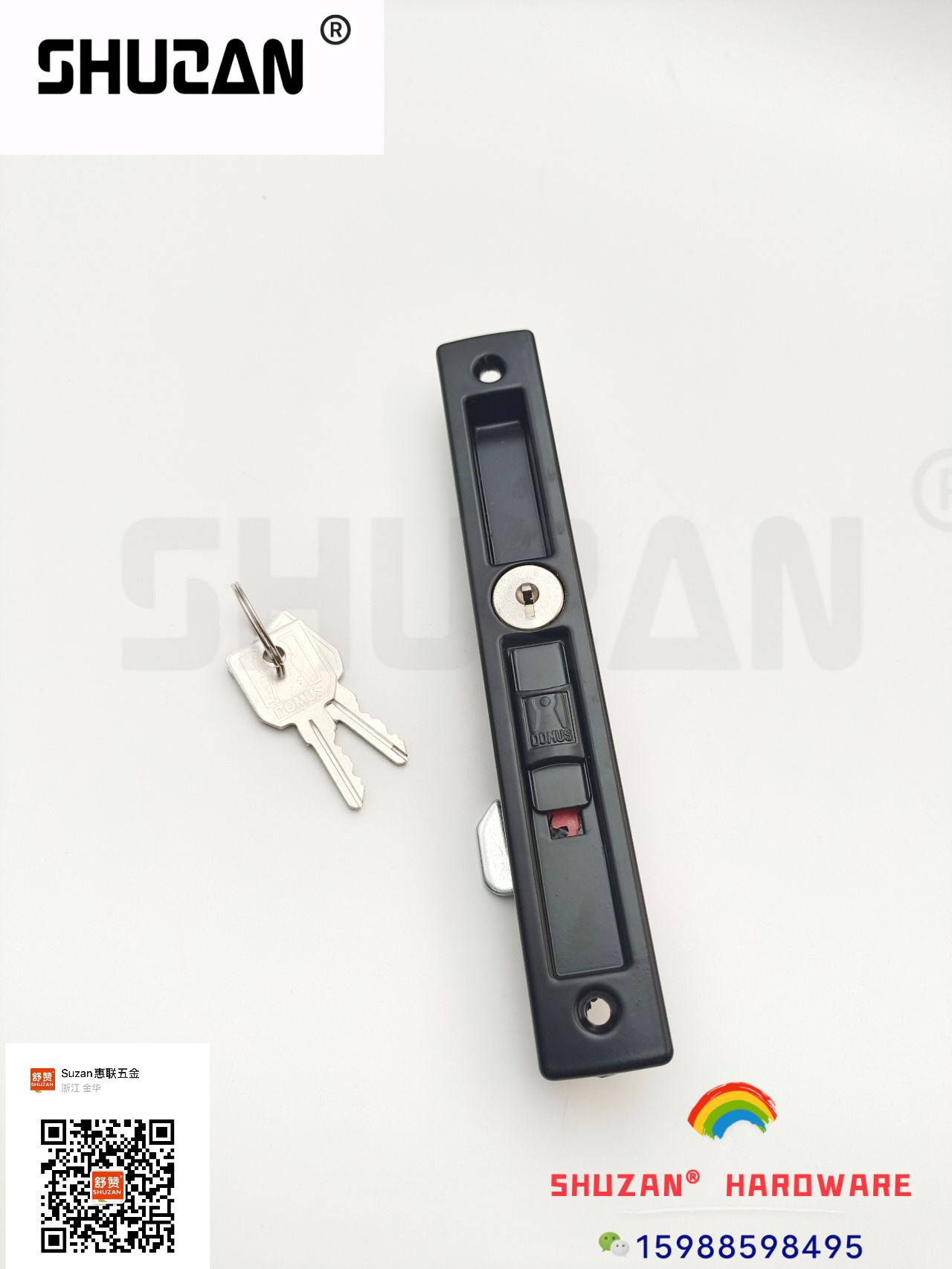 Shuzan Factory direct sales, customizable high-security door lock cores, office wardrobe doors, single-lock lock accessories Specification image