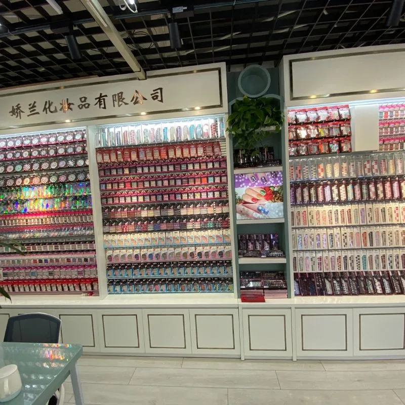 24-piece detachable and wearable nail art pieces in multi-color short nails, a best-selling nail art product for foreign trade details Picture