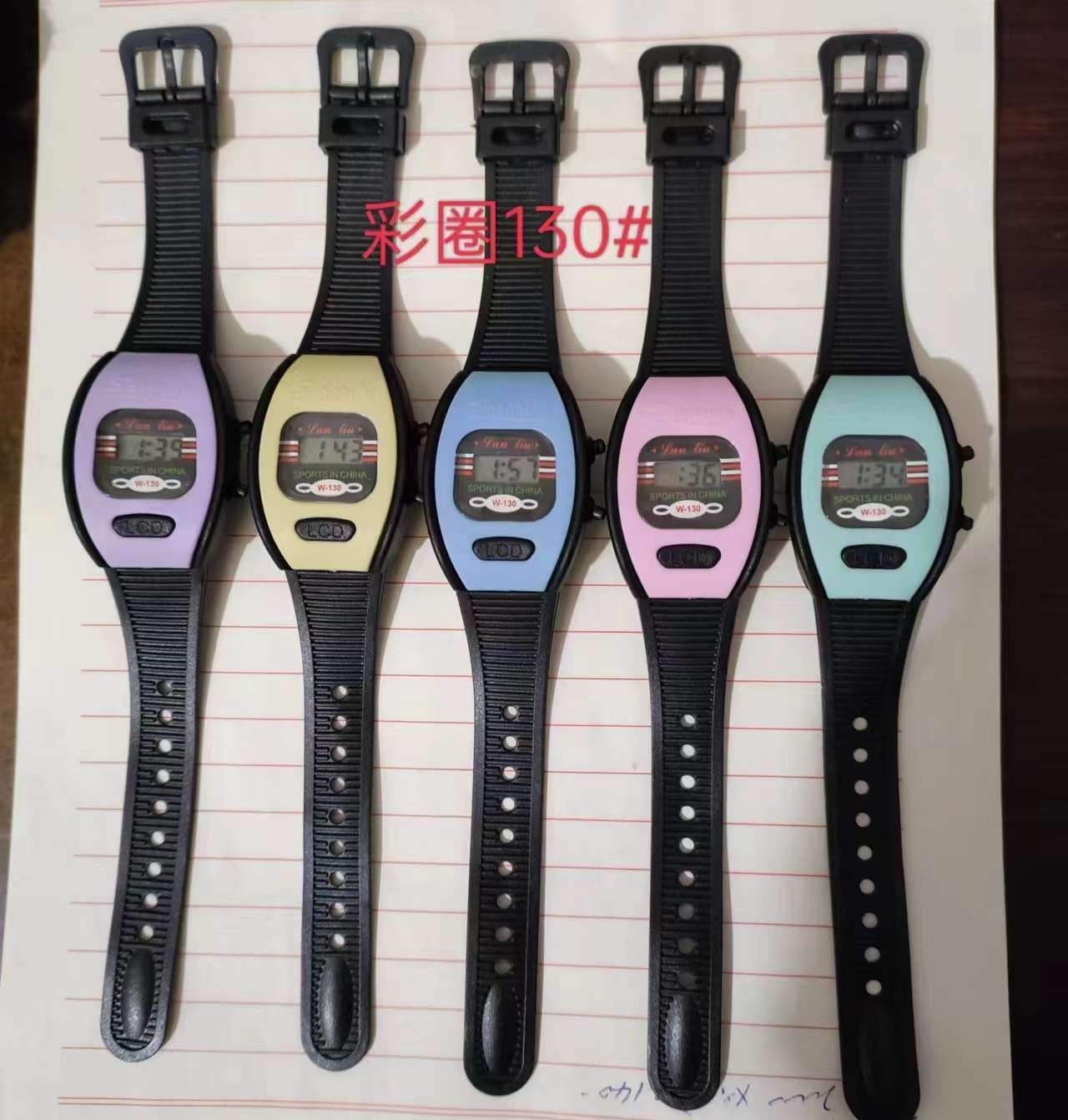 Fashionable sports electronic watch details Picture